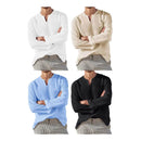 Trancoso Men’s Linen Blend V-Neck Shirt