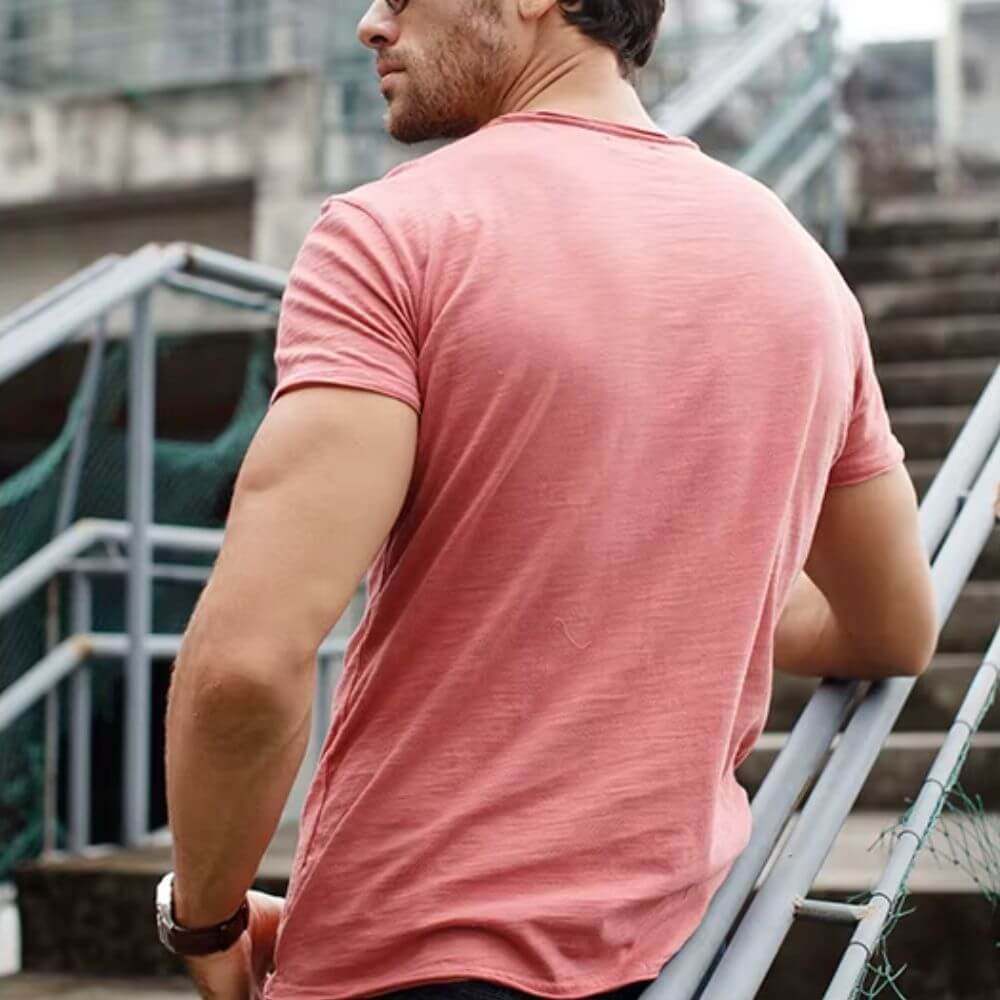 Florianópolis Men’s Slim Fit V-Neck T-Shirt