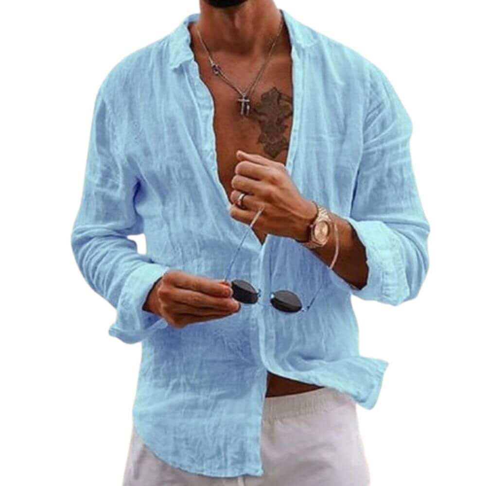 Recife Men’s Linen Blend Shirt