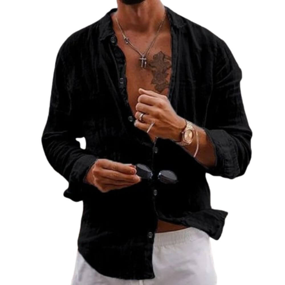 Recife Men’s Linen Blend Shirt