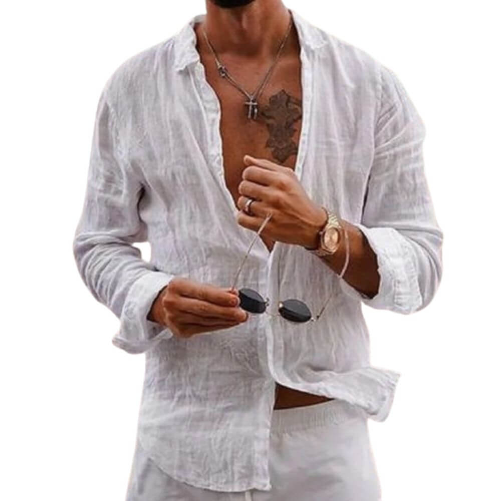 Recife Men’s Linen Blend Shirt
