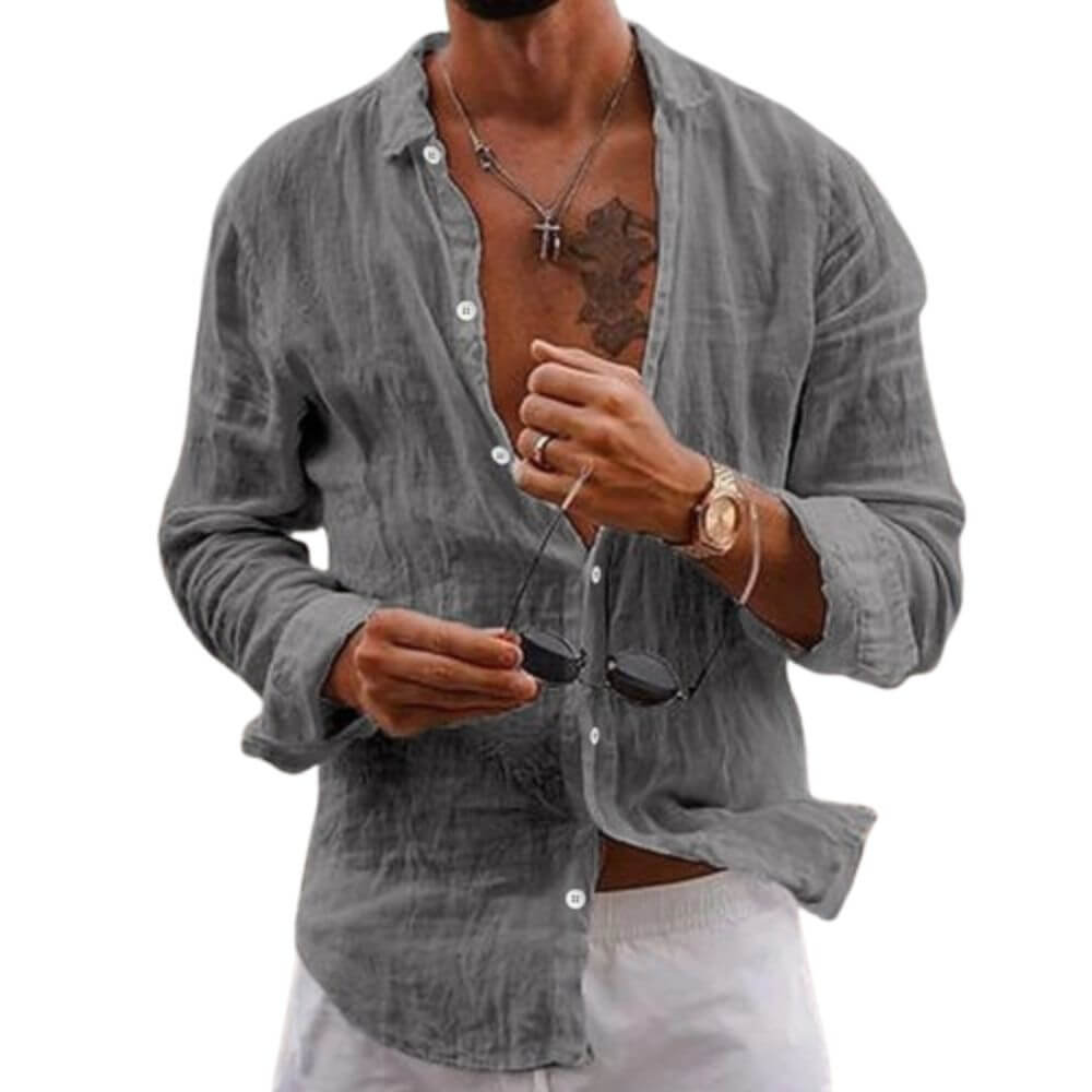 Recife Men’s Linen Blend Shirt