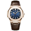 Lisbon Men’s Leather Strap Watch