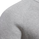 Rome Men’s Ribbed Knit Quarter-Zip Jumper