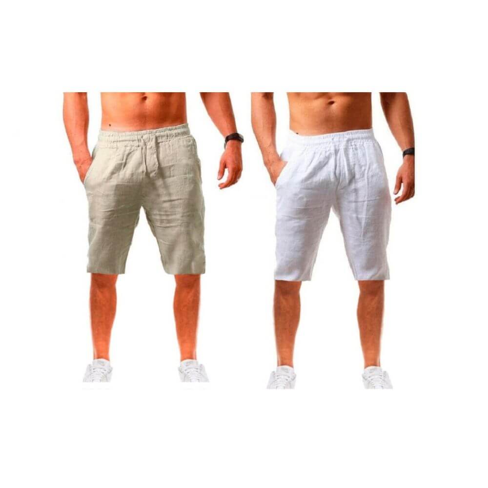 Bertioga Men’s Linen Blend Chino Shorts