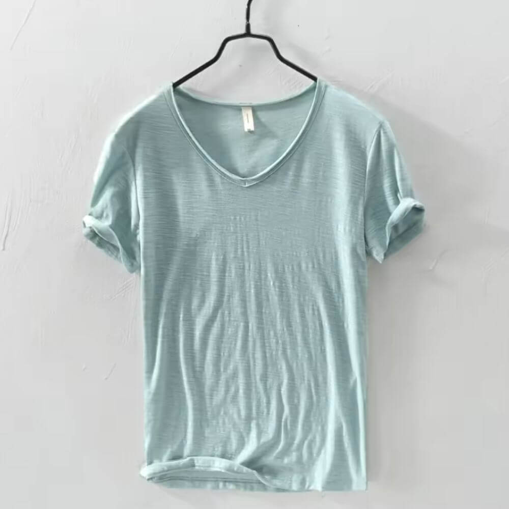 Vila Velha Men’s Slim Fit V-Neck T-Shirt