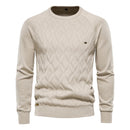 Parma Men’s Textured Diamond Knit Jumper