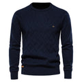 Parma Men’s Textured Diamond Knit Jumper