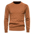 Parma Men’s Textured Diamond Knit Jumper