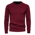 Parma Men’s Textured Diamond Knit Jumper